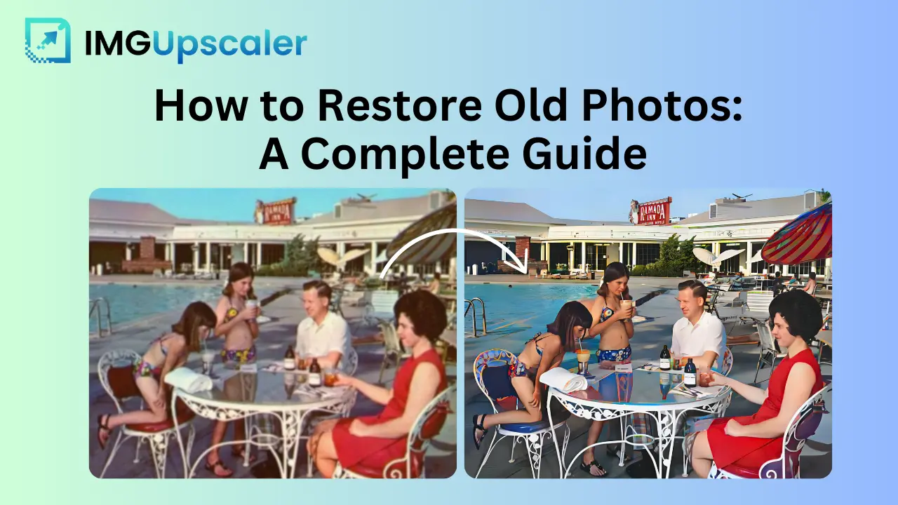 Restore old photos effortlessly
